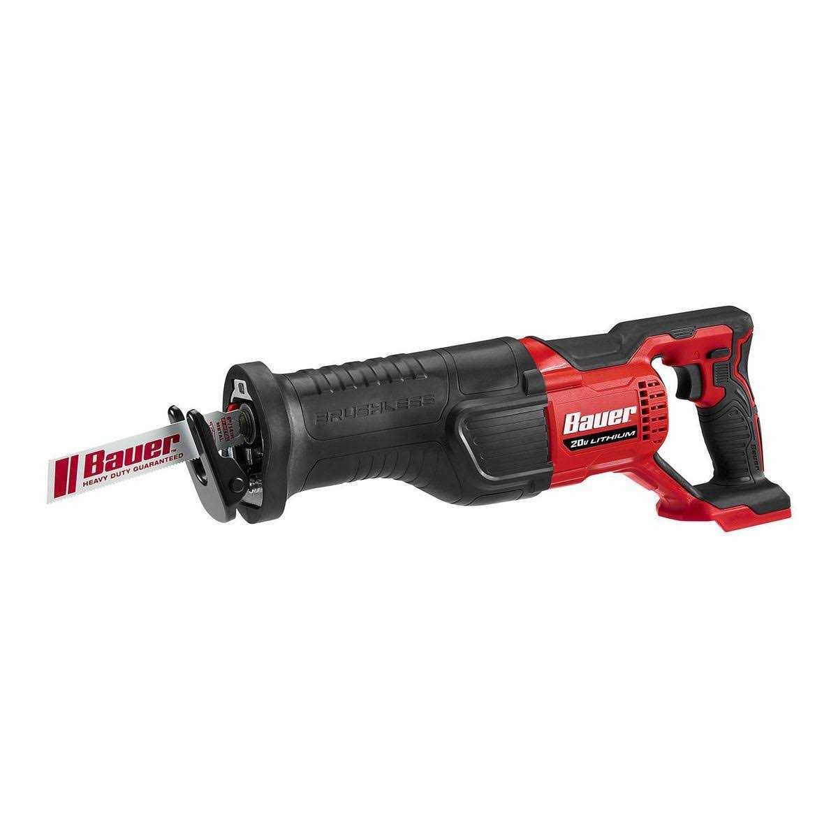 Bauer 20V Brushless Cordless Reciprocating Saw - Shop Hardware Tools Online Store