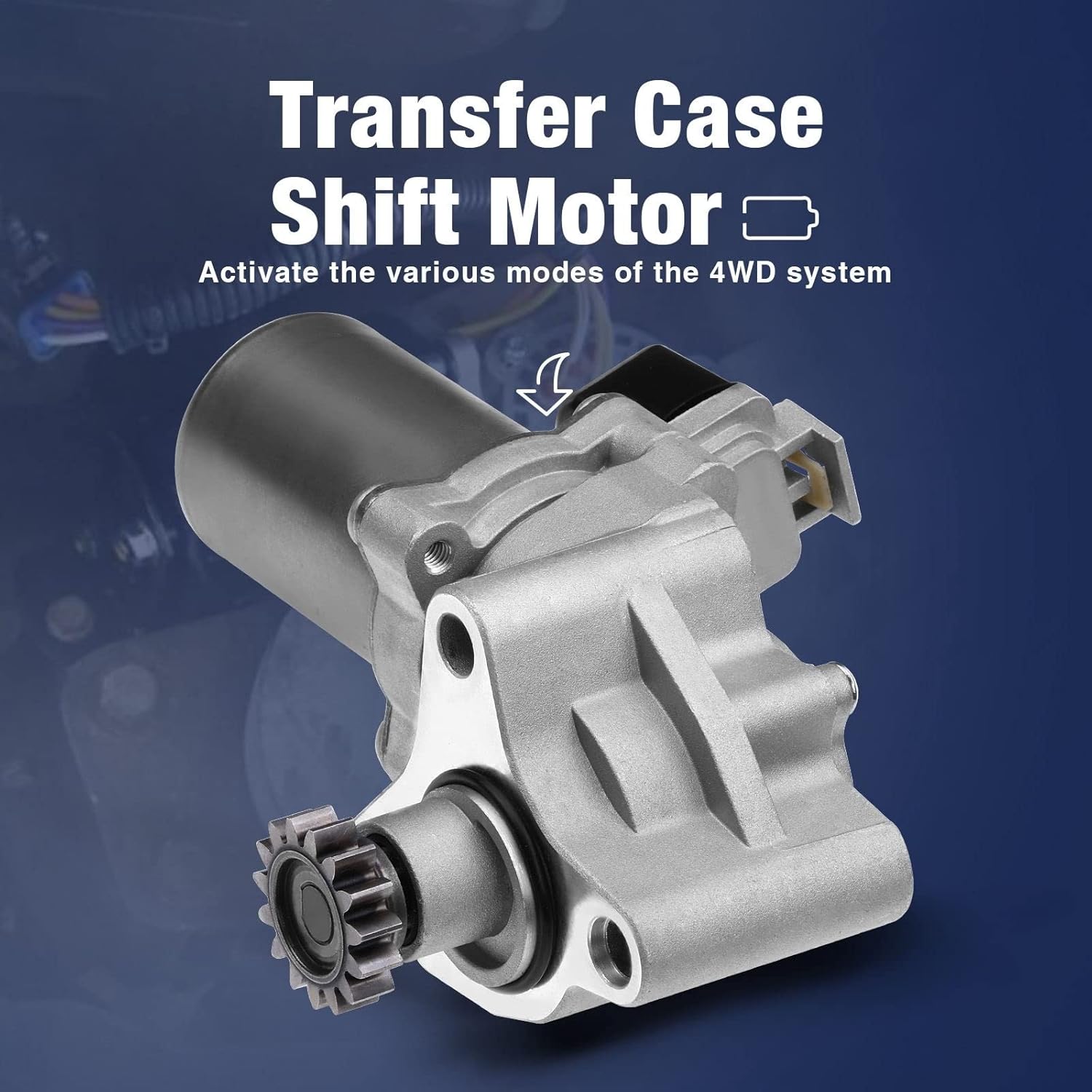 A-Premium Transfer Case Shift Motor Actuator with 3 Bolts Compatible with BMW E90 E91 E92 325xi 328xi 330xi 335xi 328i xDrive 335i xDrive E60 E61 525xi 528xi 530xi 535xi 3.0L Gas N51 N52 ATC-300