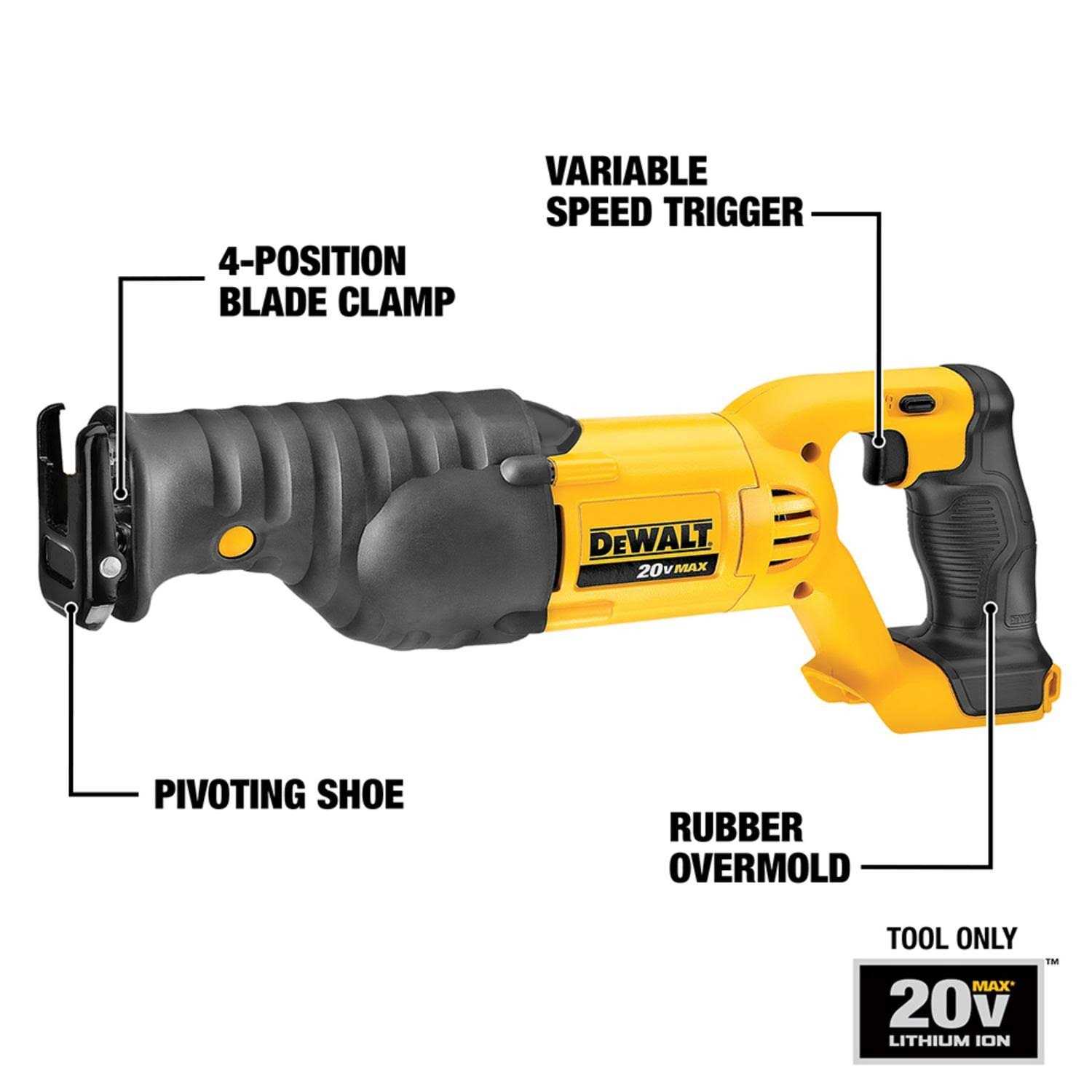 Dewalt DCS380B 20V MAX Reciprocating Saw - Shop Hardware Tools Online Store
