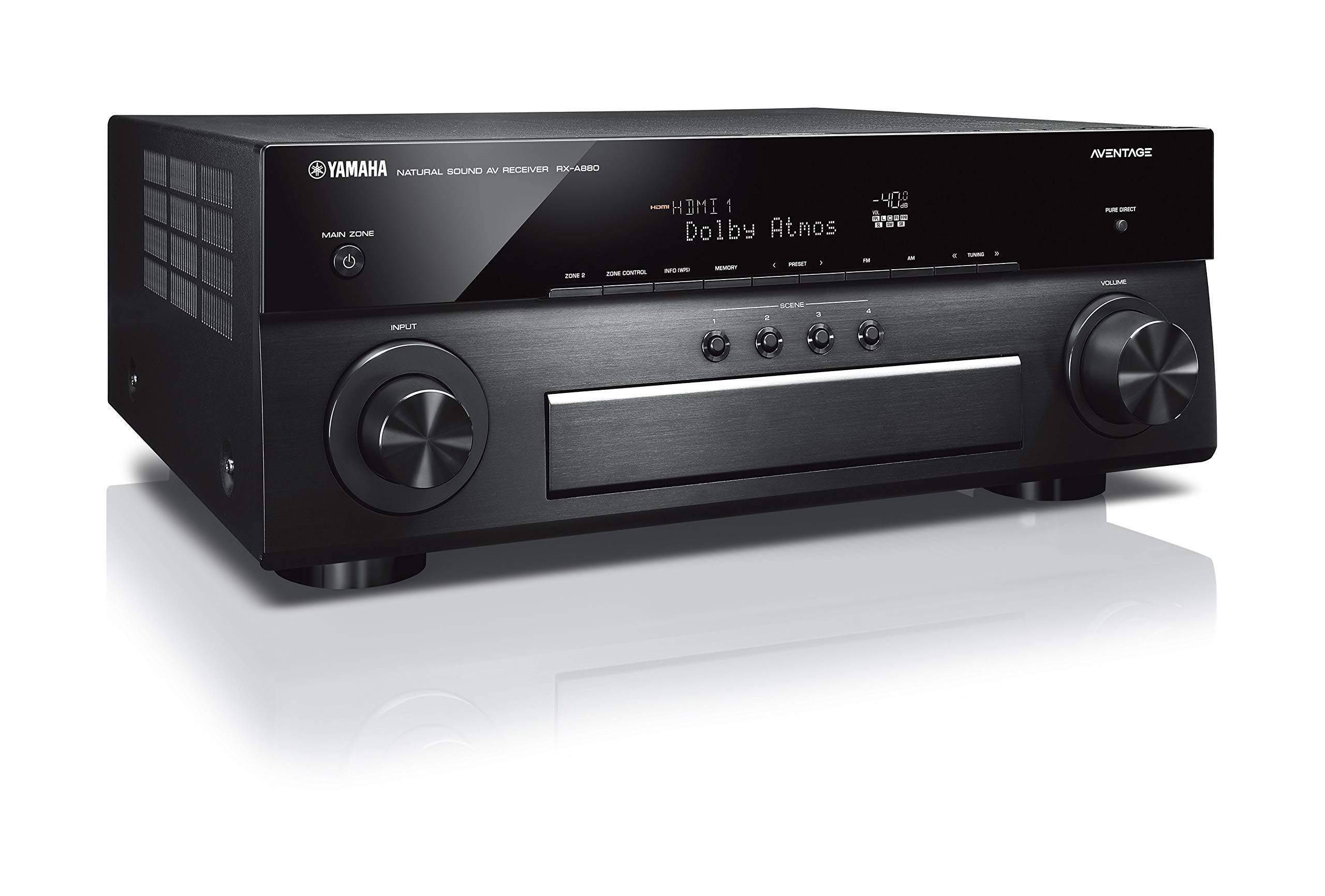 Yamaha RX-A880 AVENTAGE 7.2-Channel AV Receiver with MusicCast