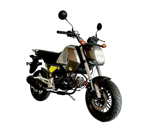 Vader Pro 125cc Motorcycle, Gen 3 X21RS Venom, Gas-Powered Street Bike for Adults, BD125-7 Mid-Size Motorcycle, 120/70-12 Tires, New TFT Digital Speedometer, New LED Headlight, Smooth Delivery Moto