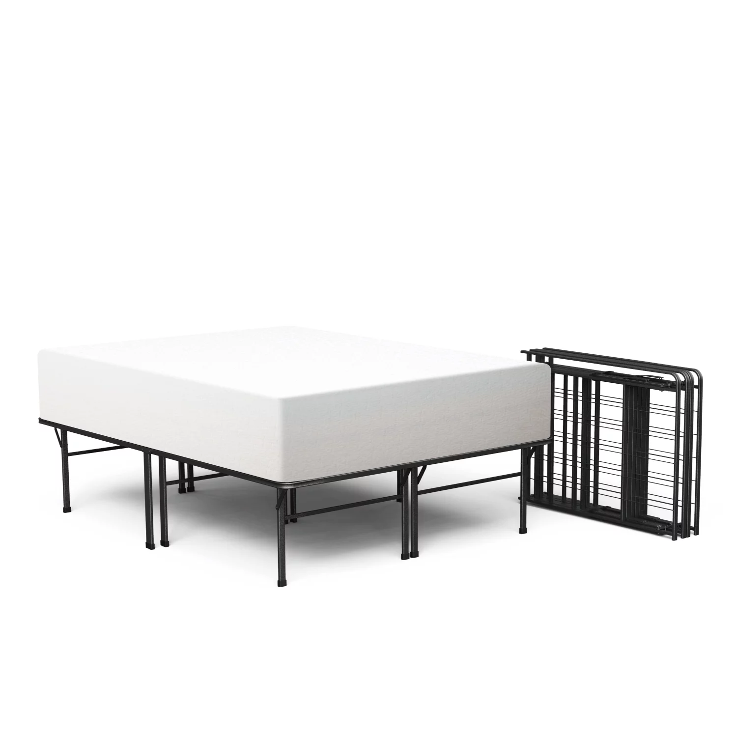 Zinus 16" Metal SmartBase® Heavy Duty Mattress Foundation, Queen