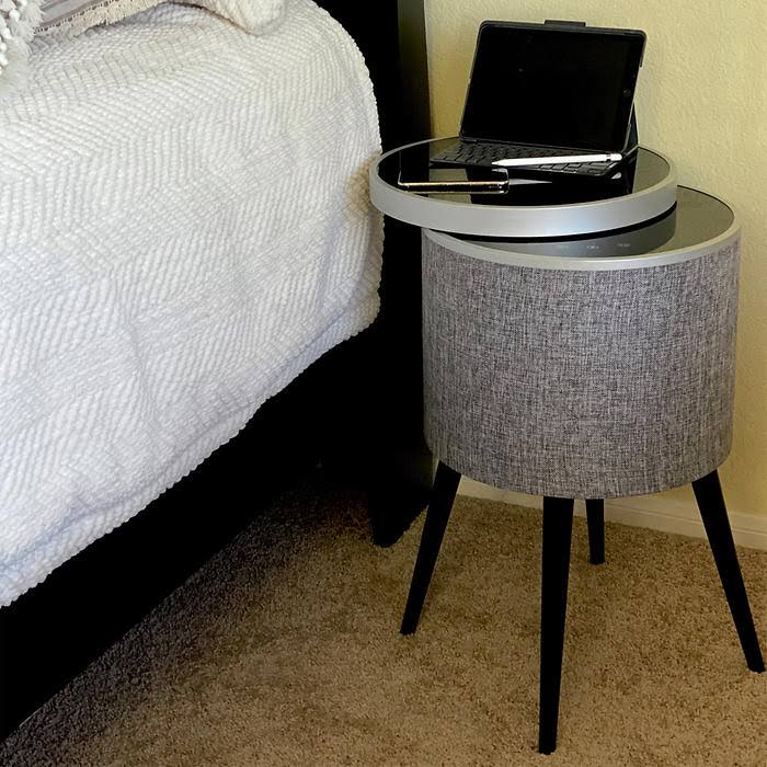 Soundstream Sound Swivel Top Table u0026 Bluetooth Speaker