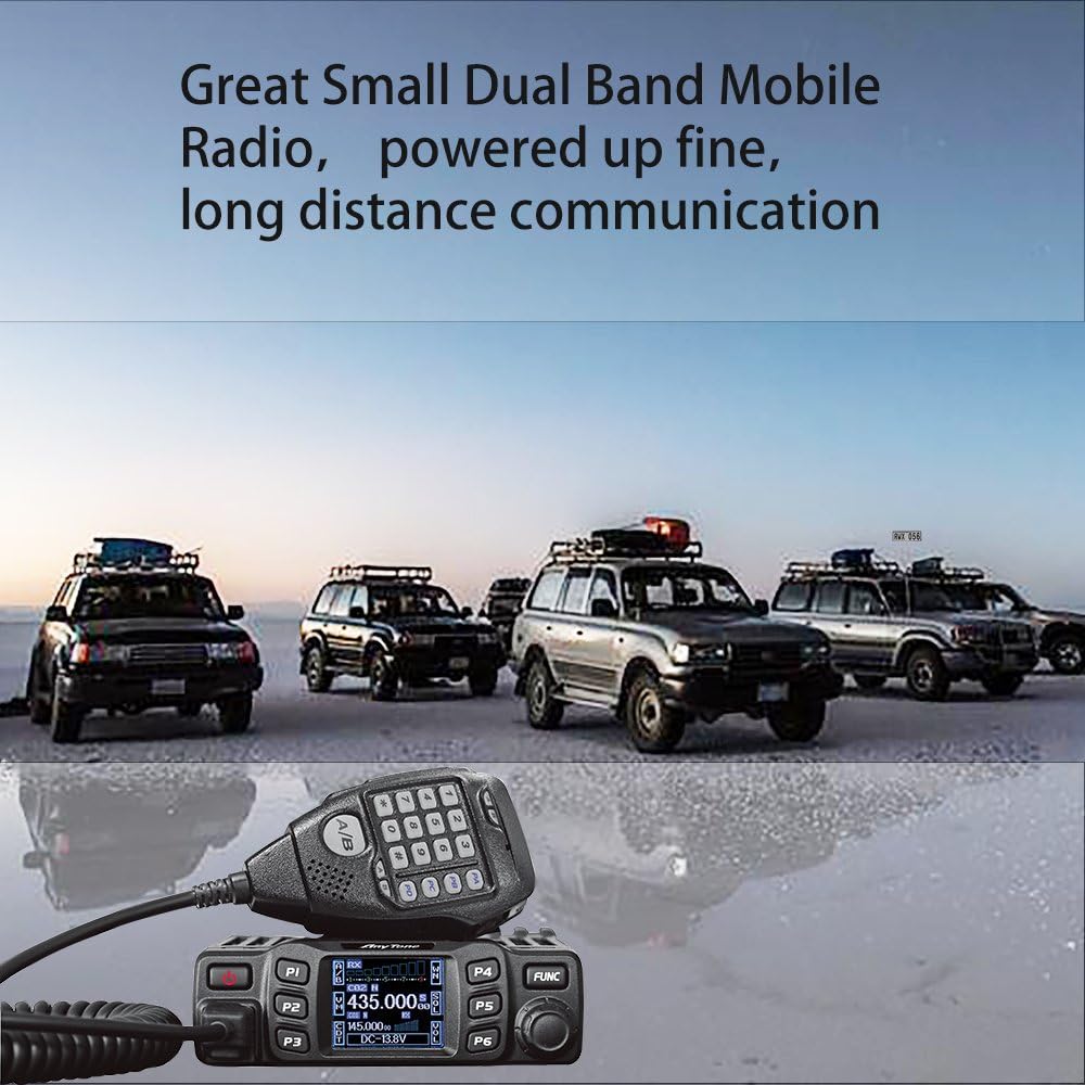 AnyTone AT-778UV Dual Band Transceiver Mobile Radio VHF/Uhf Two Way Radio