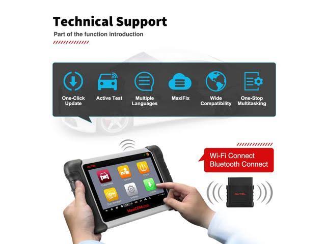 Autel MaxiCOM MK808TS TPMS Tool OBD2 Car Diagnostic Scanner with Full TPMS Service and Multiple Reset Services