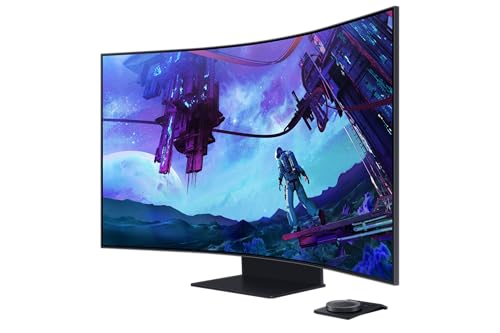 SAMSUNG 55” Odyssey Ark Series 4K UHD Curved Gaming Monitor (Renewed)