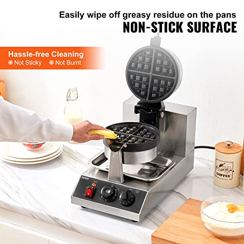 VEVOR Commercial Waffle Maker
