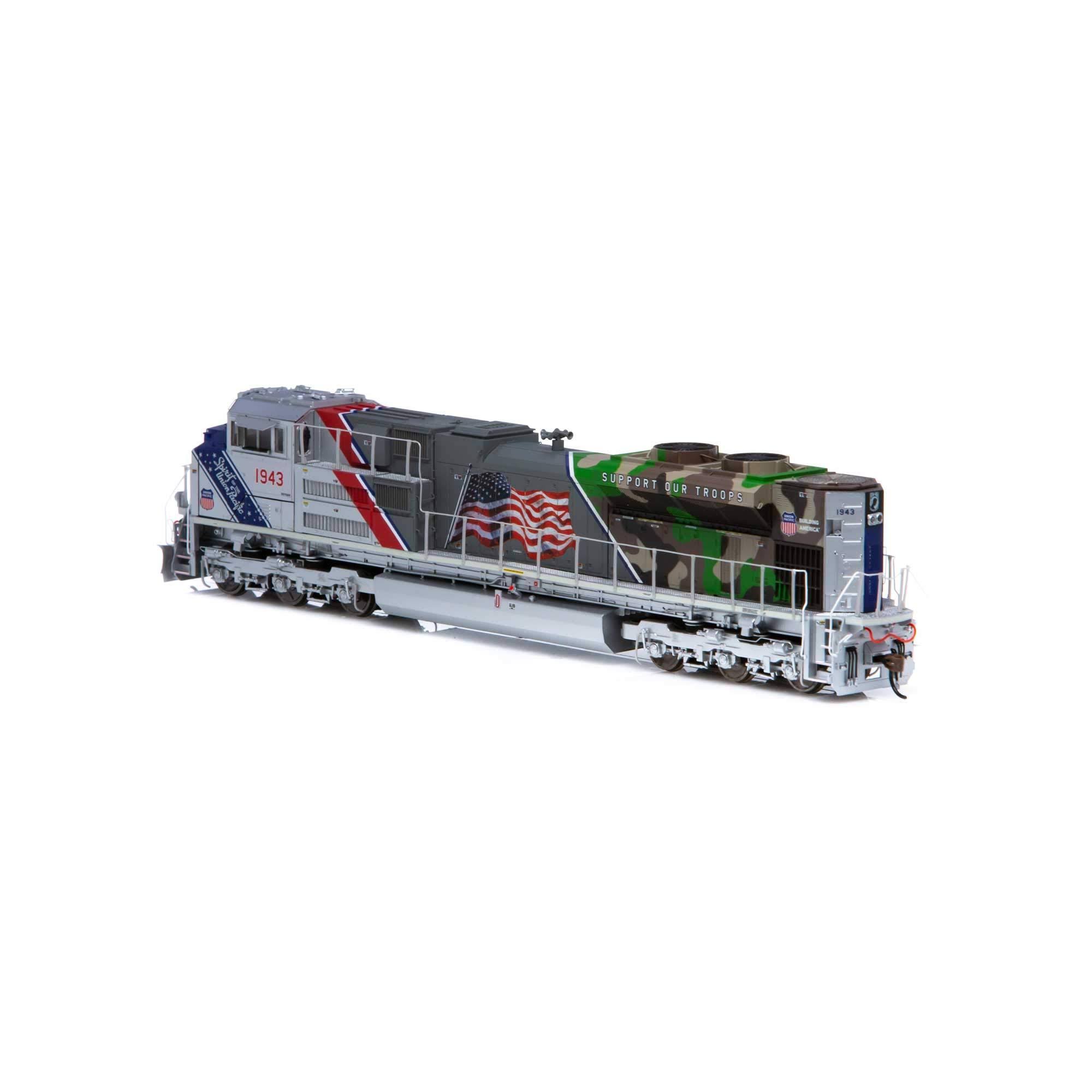 Athearn ATHG01943 SD70ACe w/DCC u0026 Sound, UP/Spirit of Up #1943, HO
