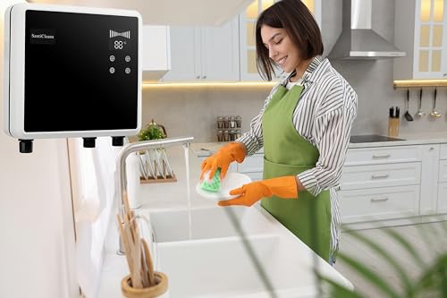 SantiCleana Ozone Laundry Washer System - 2 Outlets! - Stainless Sprayer