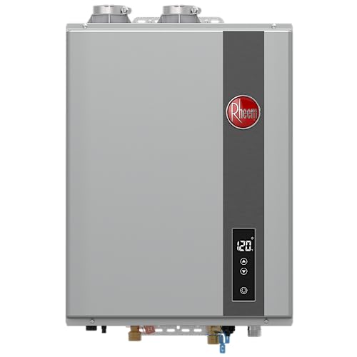 Rheem Super High Efficiency Condensing Indoor Tankless Liqiud Propane Water Heater
