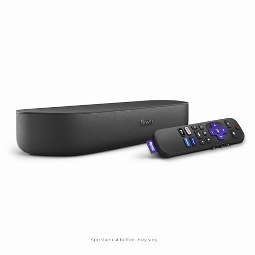 Roku Roku Streambar Wireless Remote Control Voice Control Renewed Standalone Streaming Media Player