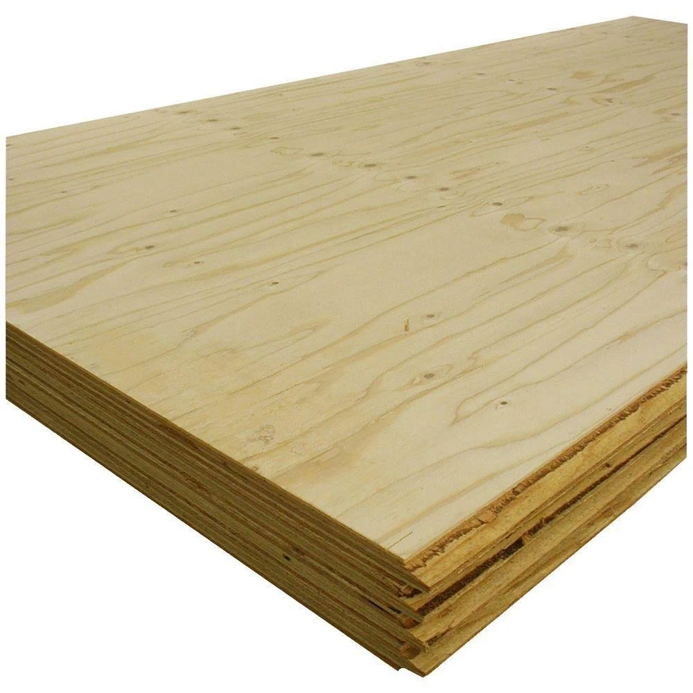 Boise Cascade 1103501 Tu0026G Sheathing Plywood (Common: 1-1/8 in. x 4 ft. x 8 ft.; Actual: 1.069 in. x 48 in. x 96 in.)