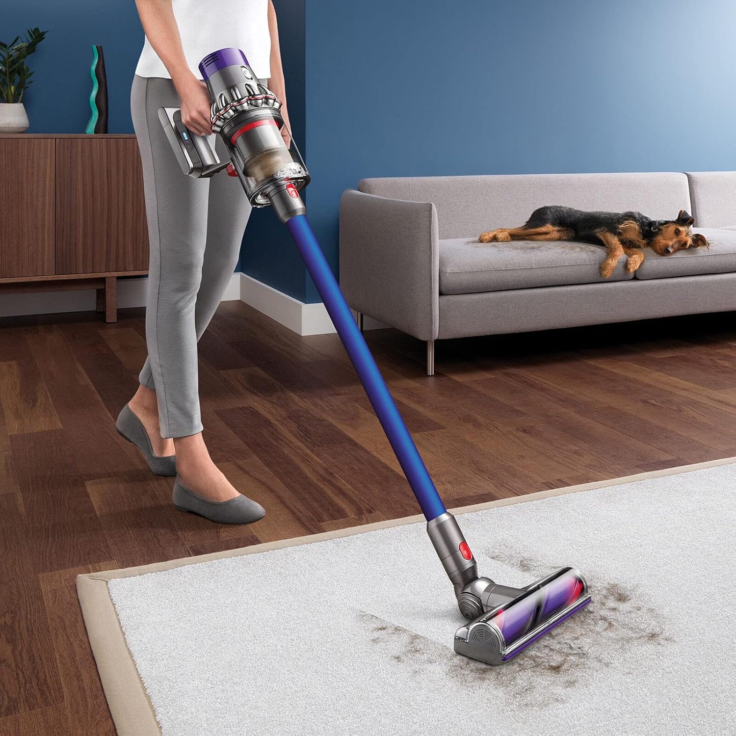 Dyson Cyclone v10 Vacuum, Blue