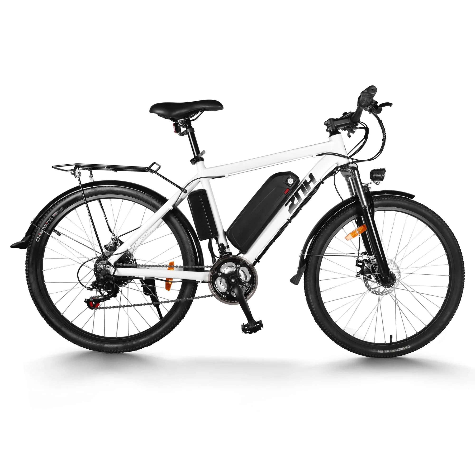 ZNH Electric Bike 26 Electric Mountain Bicycles 350W Motor E bike 21 Speed 36V 10Ah Electric Commuter Bike 20MPH Black Electric Bicycle Ebike