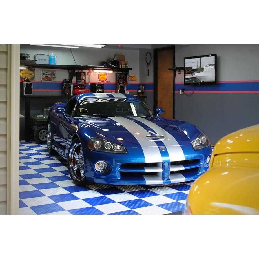 Big Floors GarageTrac Diamond Durable Interlocking Modular Garage Flooring Tile - Shop Hardware Tools Online Store