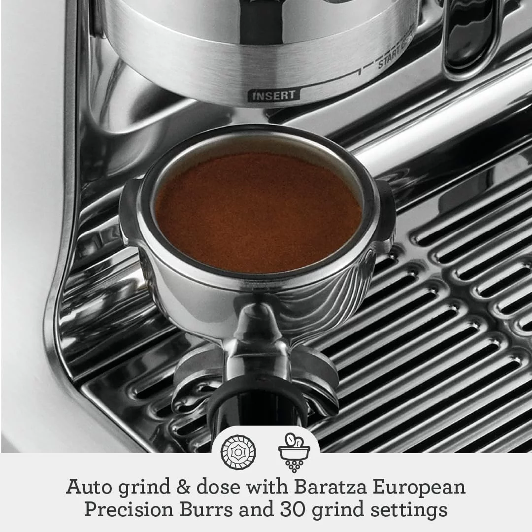 Open Box Breville the Barista Pro Espresso Machine, Medium, Brushed Stainless Steel