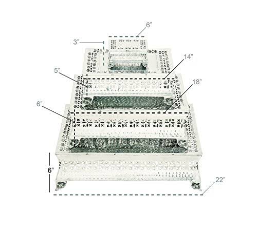 Aluminum Cake Stand (Set of 4)
