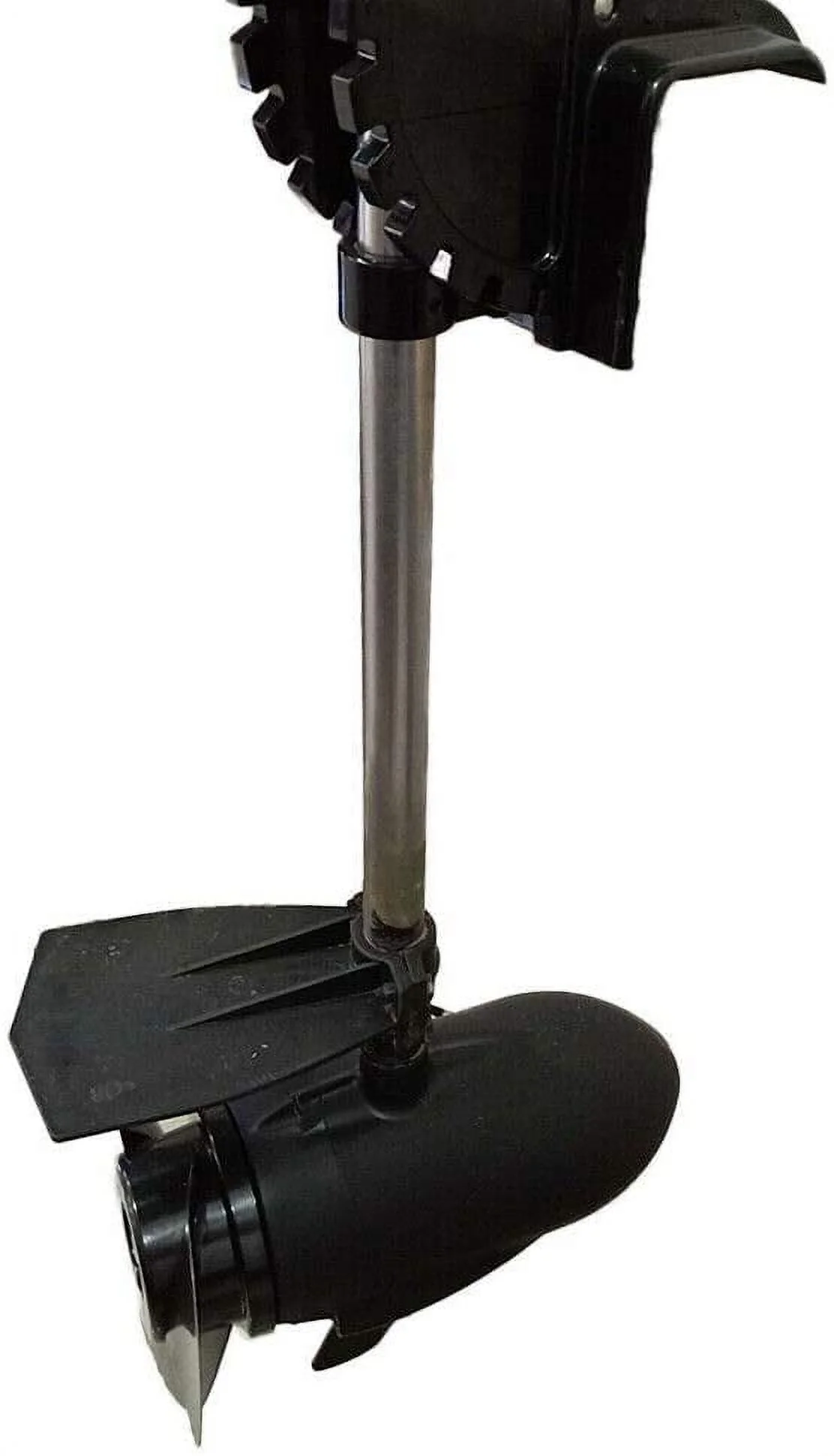 Miumaeov 7HP 48V Outboard Electric Motor Fishing Boat Engine Motor Tiller Control 1.8KW Heavy Duty Strong Power Low Energy Consumption 90 Degrees Rotatable Bracket