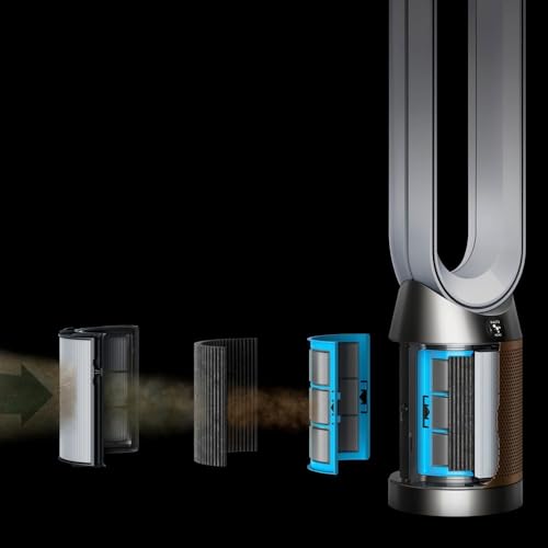 Dyson Purifier Cool Formaldehyde™ TP09 Air Purifier and Fan - White/Gold Large