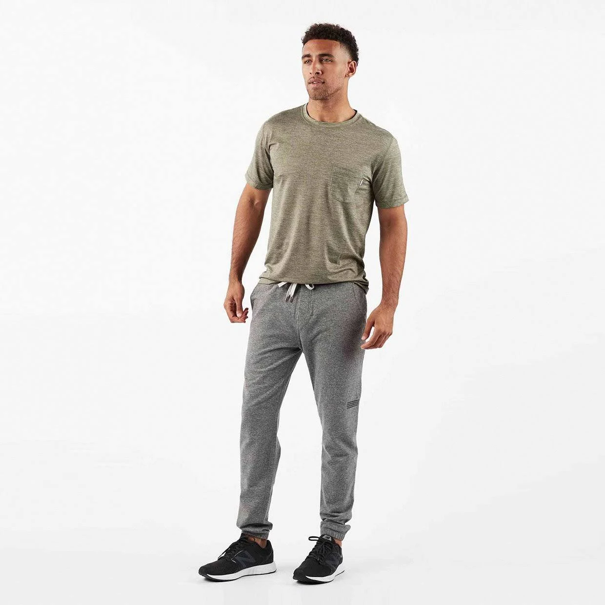 Vuori Balboa Pant - Men&s M, Heather Grey