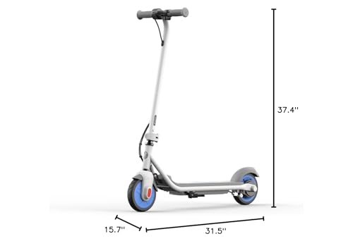 Segway Ninebot eKickScooter - Electric Scooter for Kids 6-14, w/t Adjustable Handlebar Height (Only C2 Pro) for Riders up to 132 lbs, Includes New Cruise Mode, UL-2272 Certified
