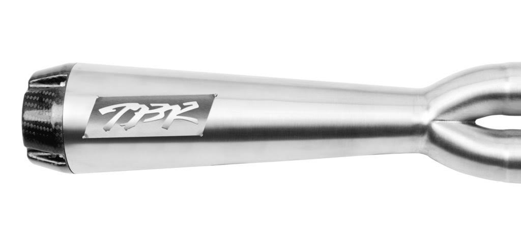 Two Brothers Racing 2-Into-1 Comp-S Stainless Steel with Carbon Fiber Exhaust System for 2018-Newer Softail Models