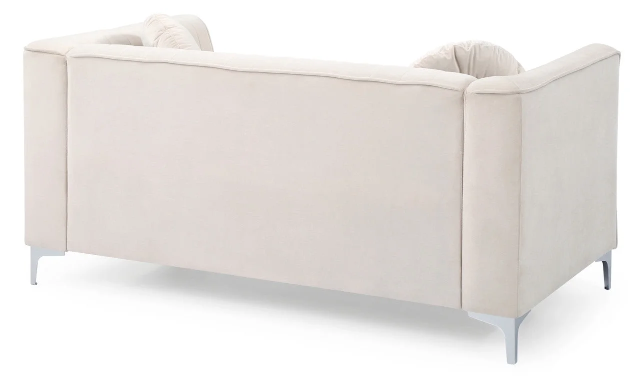 Ivory Delight Loveseat