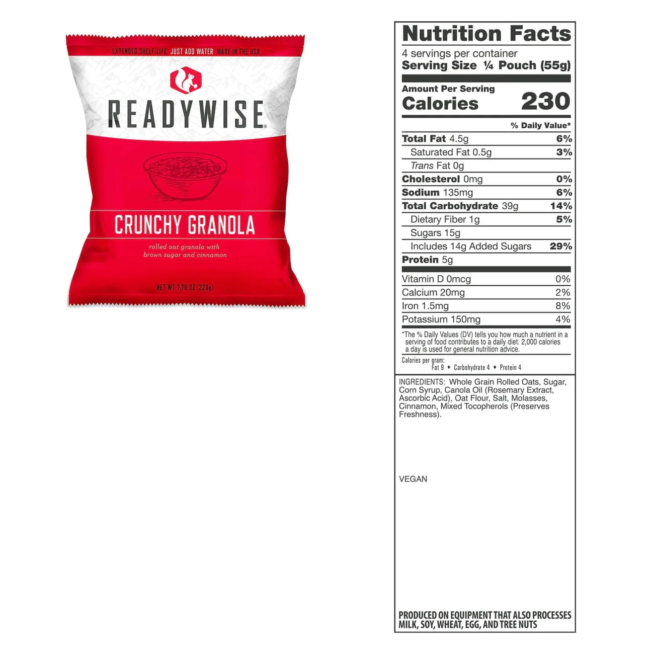 ReadyWise 100 Serving Emergency Food Supply Bucket