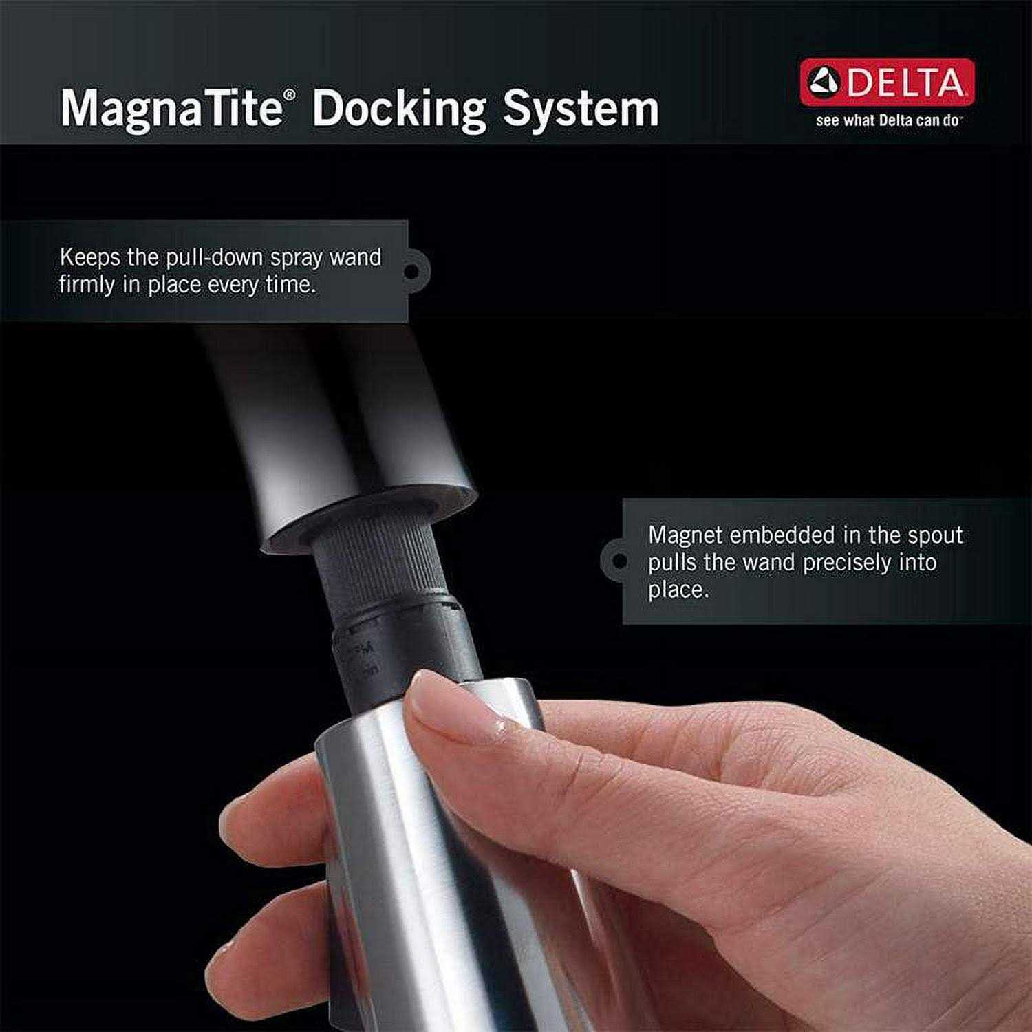 Delta Leland Single Handle Pull Down Kitchen Faucet - Shop Hardware Tools Online Store