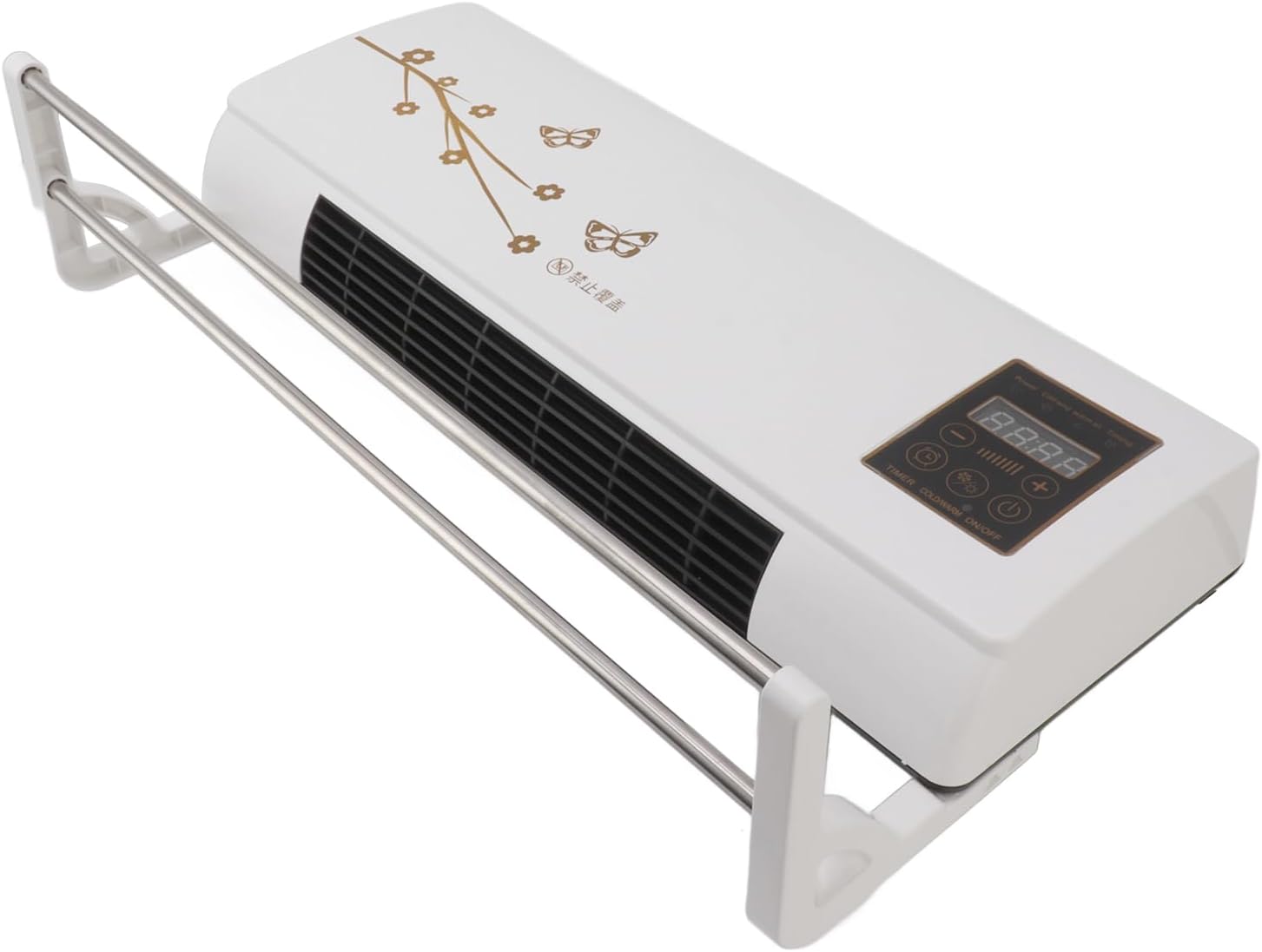 Wall Mounted Cooling Blower, Wall Mount Air Conditioner and Heater for Home Bathroom Bedroom Office Room