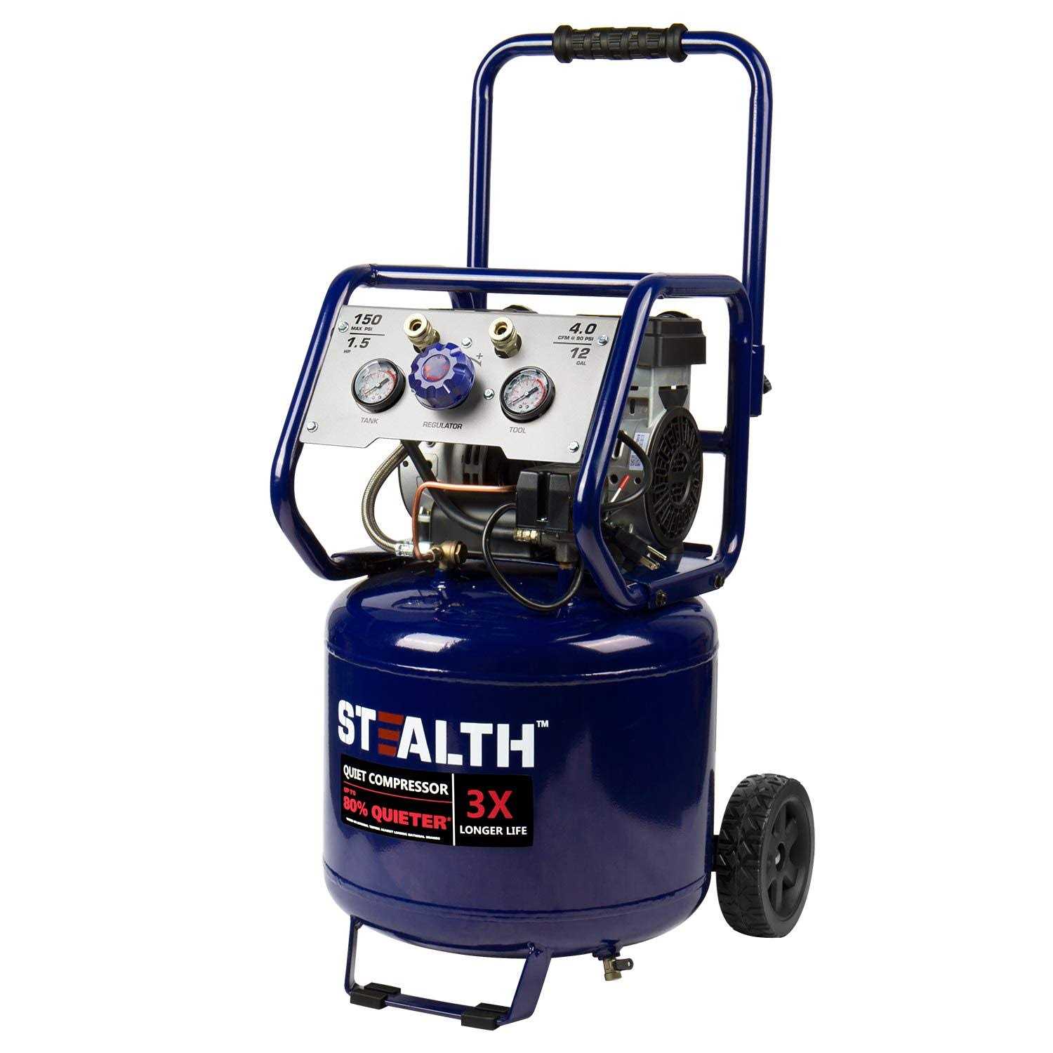 Stealth Professional 12 Gal. 150 PSI 2 Portable Electric Air Compressor - Shop Hardware Tools Online Store