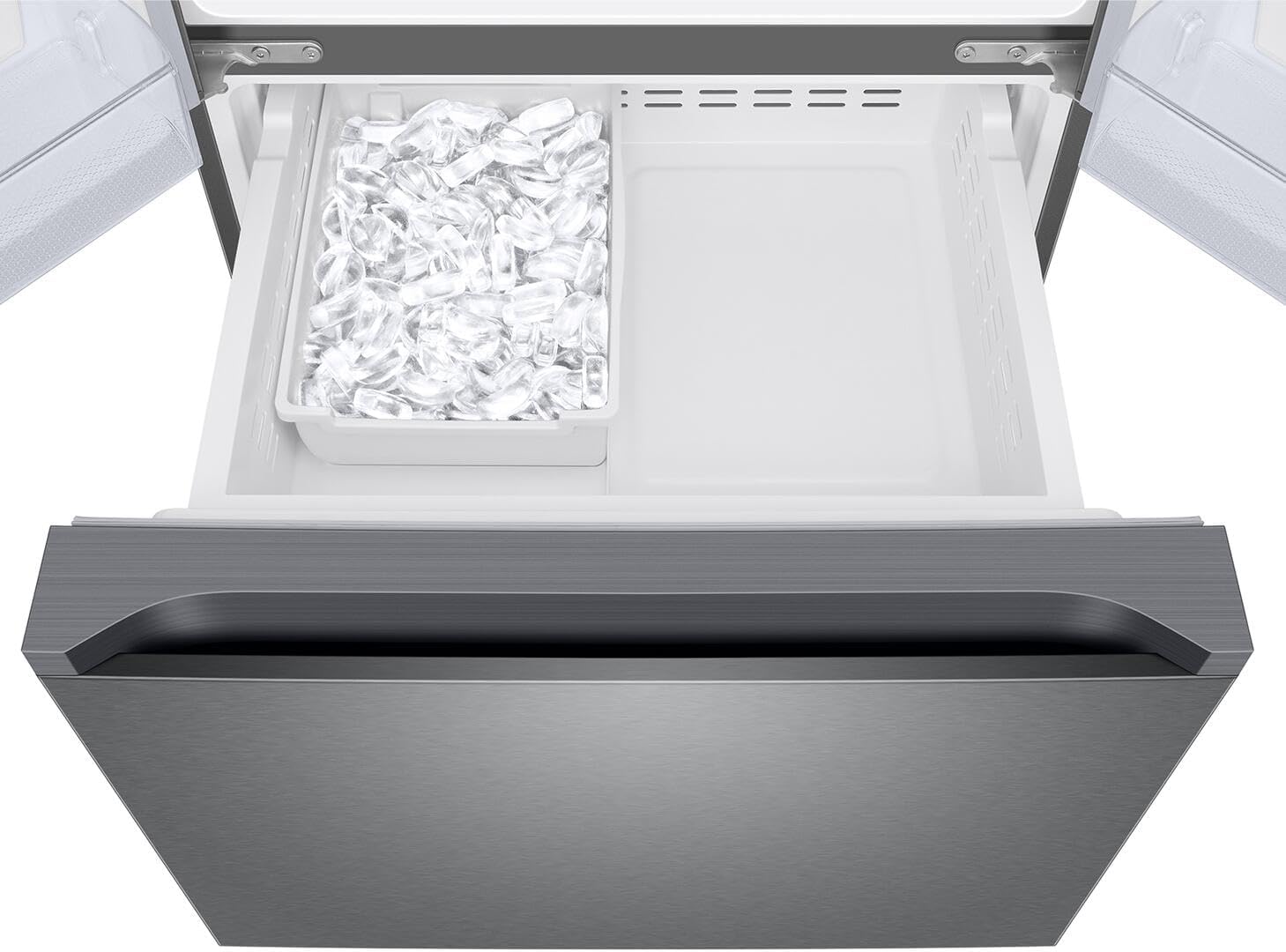 SAMSUNG RF22A4221SR 30 Inch Smart Freestanding French Door Refrigerator