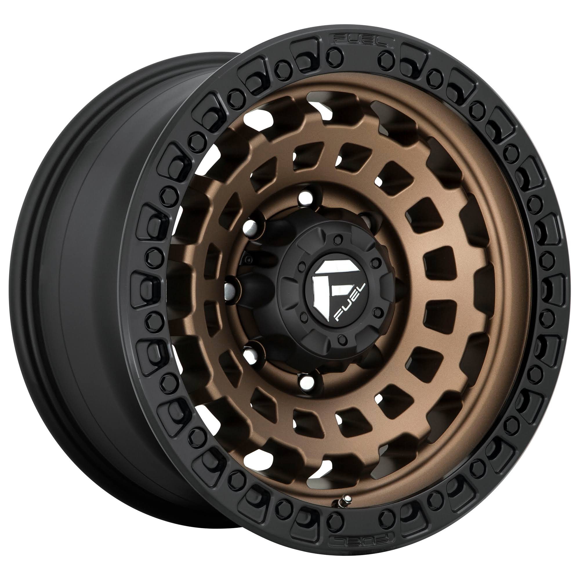 Fuel Zephyr D634 Wheel 17x9 8x170 Matte Bronze Black 1mm