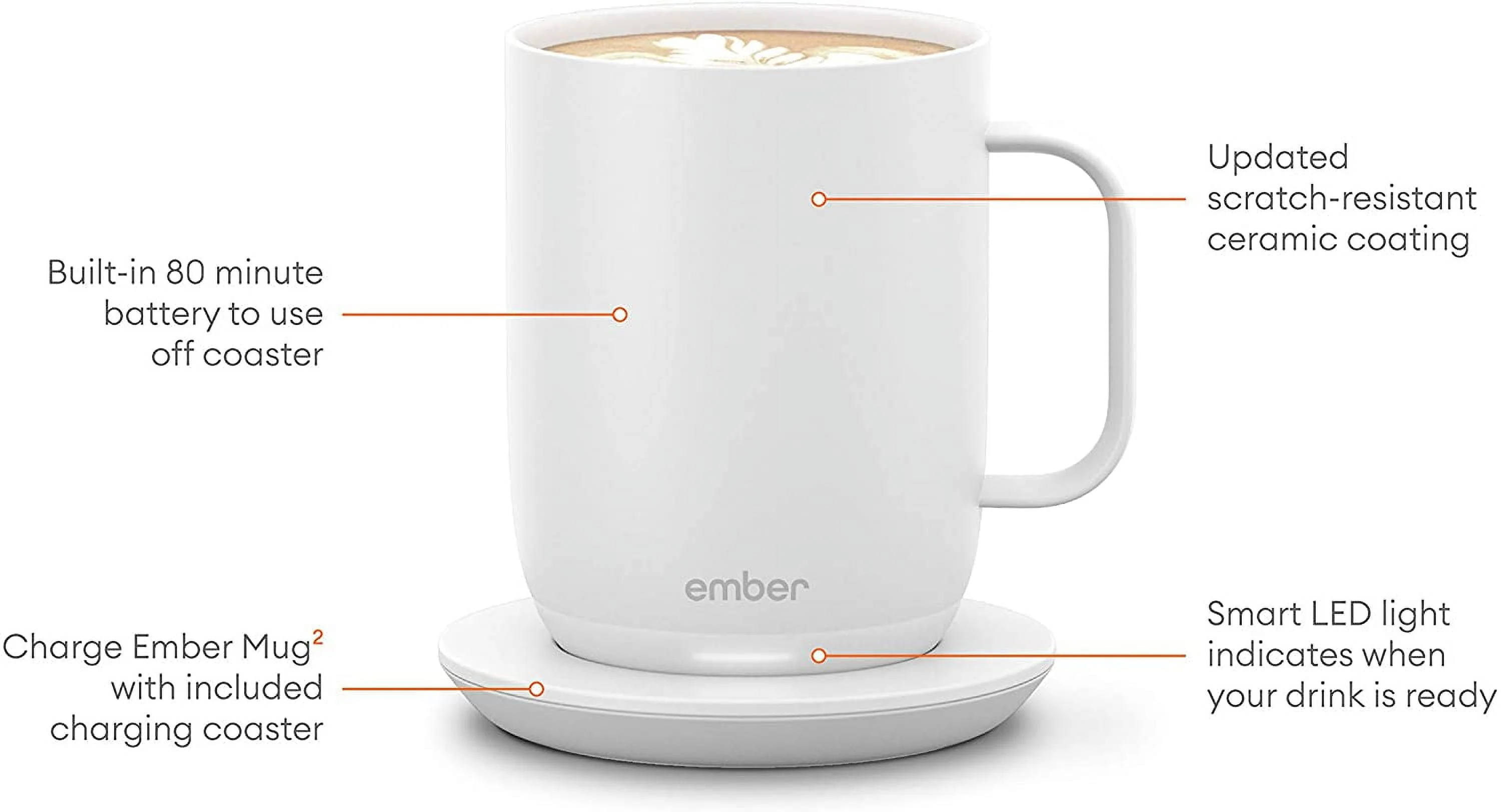 Ember Temperature Control Smart Mug 2, 14 oz, Black