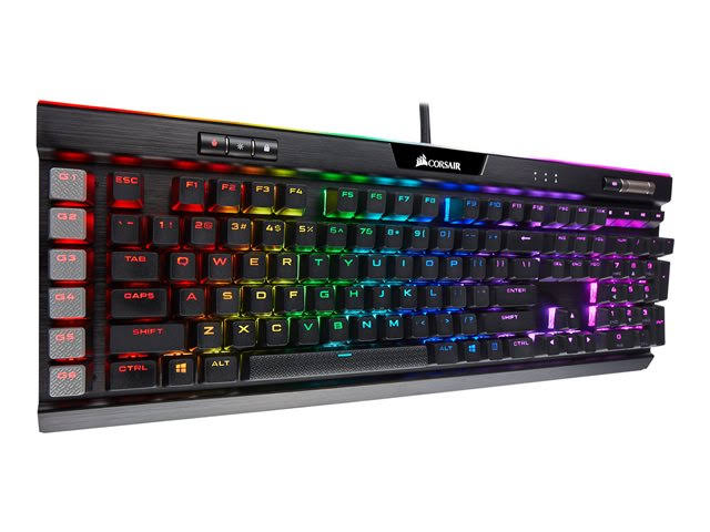 CORSAIR Gaming K95 RGB PLATINUM XT USB Mechanical Keyboard - Black