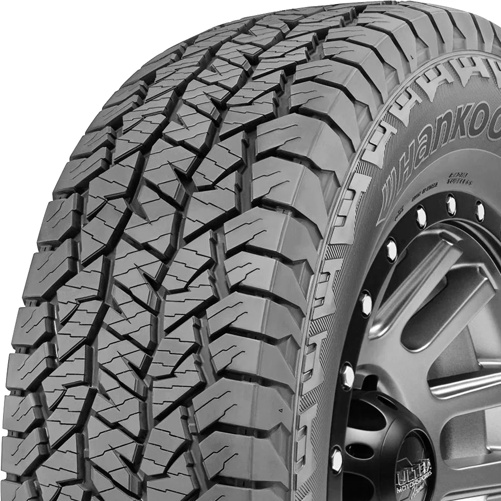 Set of 4 (FOUR) Hankook Dynapro AT2 265/70R17 115T AT A/T All Terrain Tires Fits: 2014-18 Chevrolet Silverado 1500 WT. 2010-21 GMC Sierra 1500 SLE