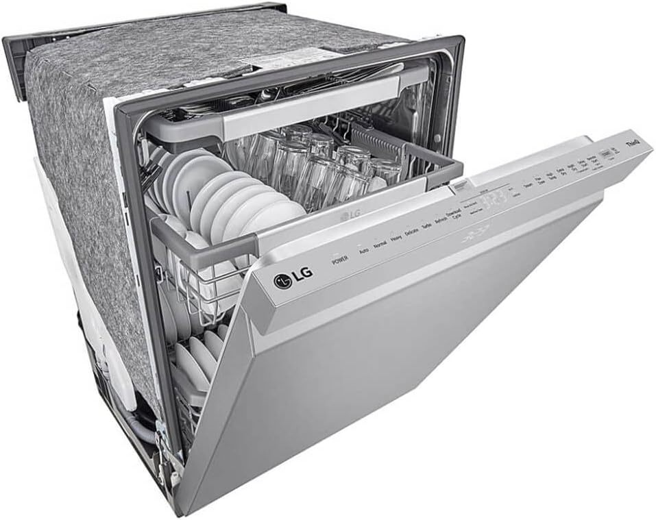 LG LDPS6762S 44 dBA Stainless Steel Top Control Smart Dishwasher
