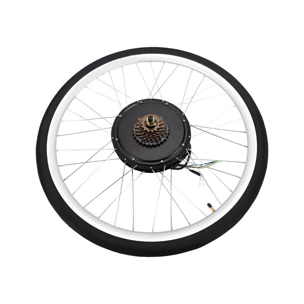 Miduo 28'' Electric Bicycle Conversion Rear Wheel Kit Bike Motor w/LCD 48V 1000W