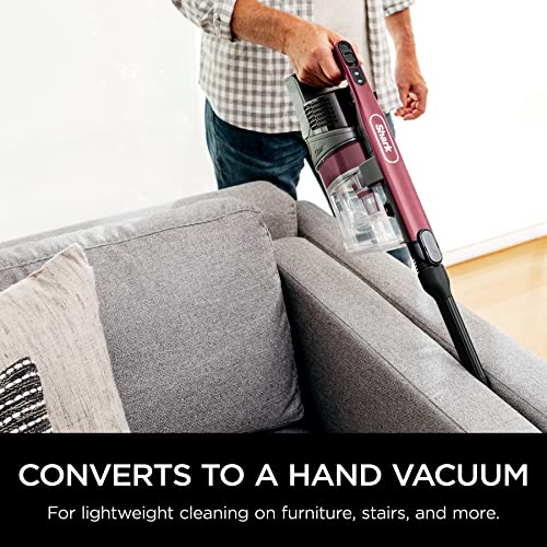 Shark | Pet Cordless Vacuum Cleaner | LED Headlights | Removable Handheld Vacuum for Pet Hair | Crevice Tool & Pet Multi-Tool Included | 40min Runtime | For Carpet & Hard Floors | Grey | IX141