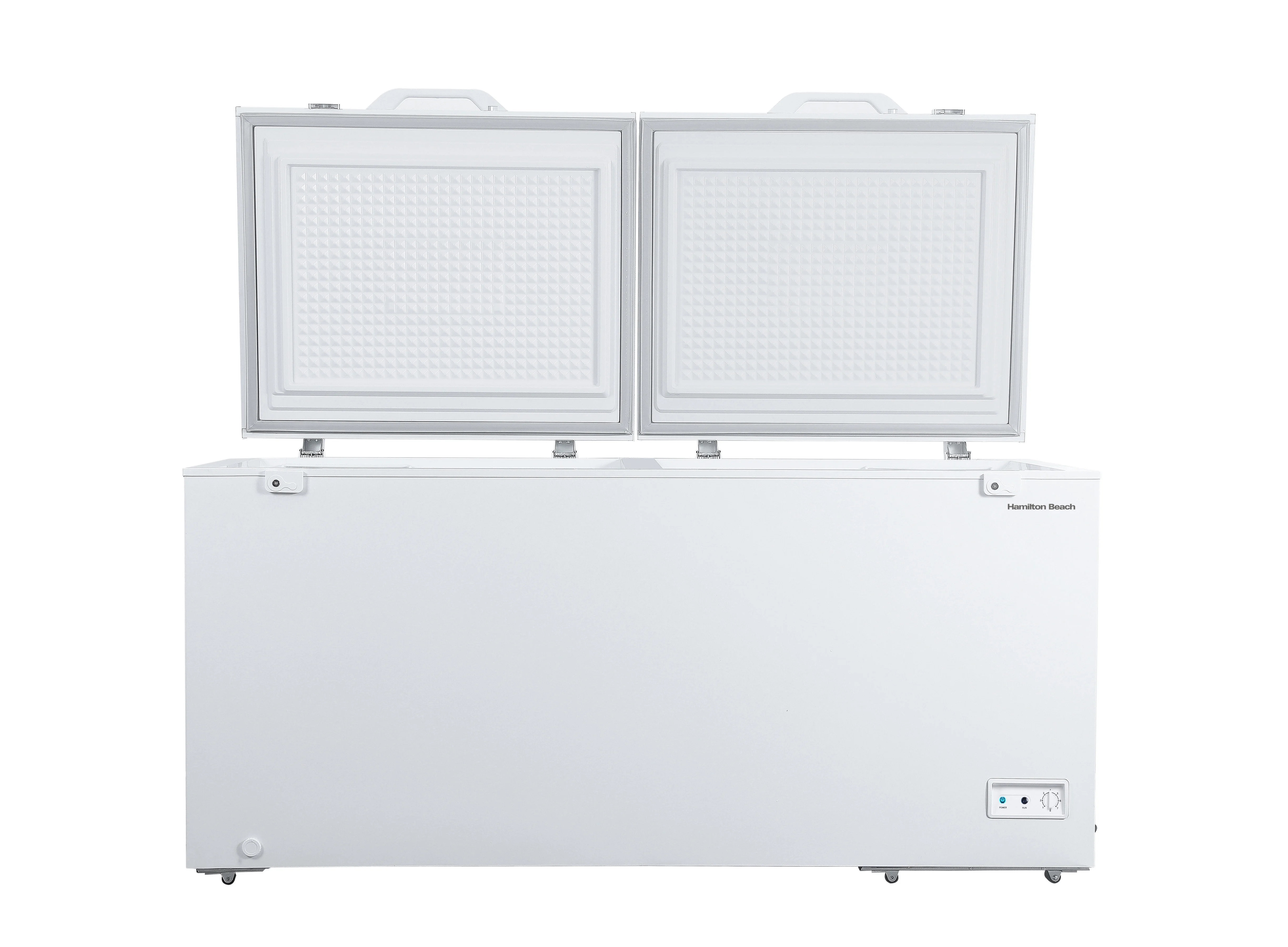 Hamilton Beach 17 Cu. ft. Chest Freezer, Double Door,White