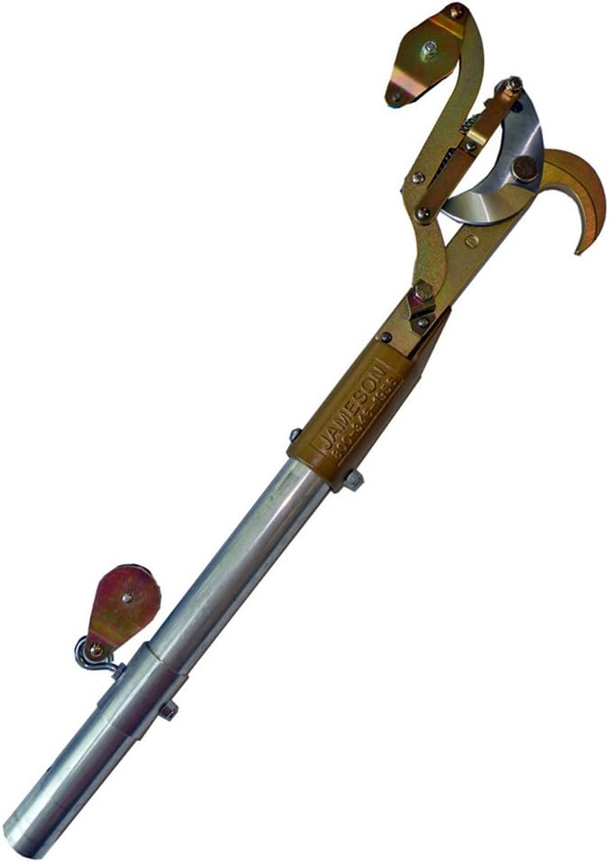 Jameson FG-6PKG-7 FG-Series Manual Pole Saw and Tree Pruner with Two 6-Foot Fiberglass Poles