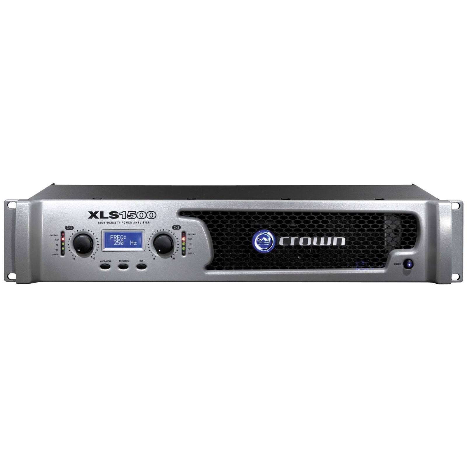 Crown XLS 1500 Amplifier - 1500W Total