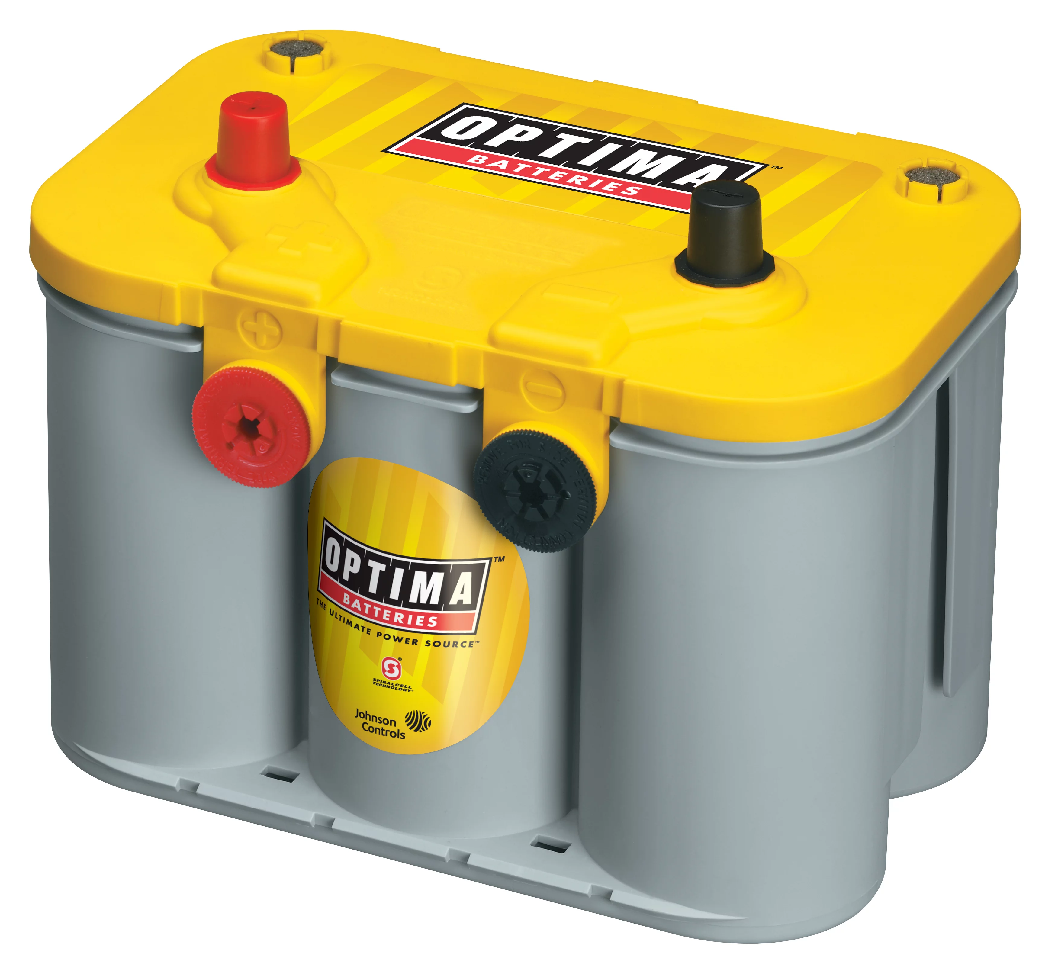 OPTIMA Batteries Yellowtop AGM Spiralcell Dual Purpose Battery, Group Size D34/78, 12 Volt 750 CCA
