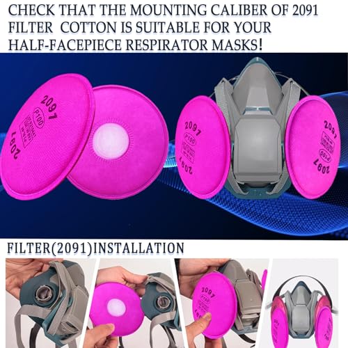 2091 P100 Particulate Filter Compatible with 2091