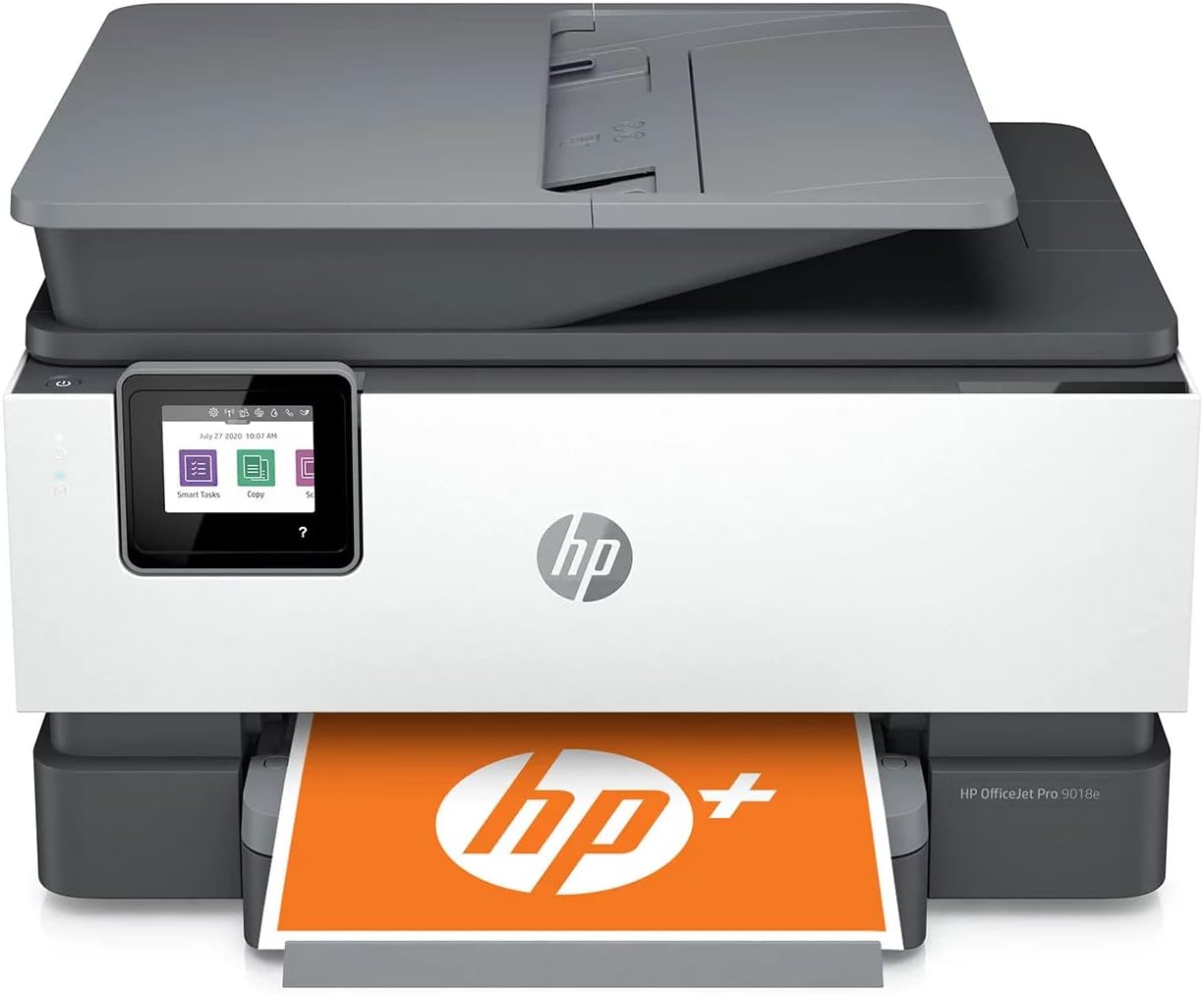 HP OfficeJet Pro 90 18e All-in-One Wireless Color Inkjet Printer, Gray - Print Scan Copy Fax - 22 ppm, 4800 x 1200 dpi, 512MB Memory, 35-Sheet ADF, Auto 2-Sided Printing, Ethernet