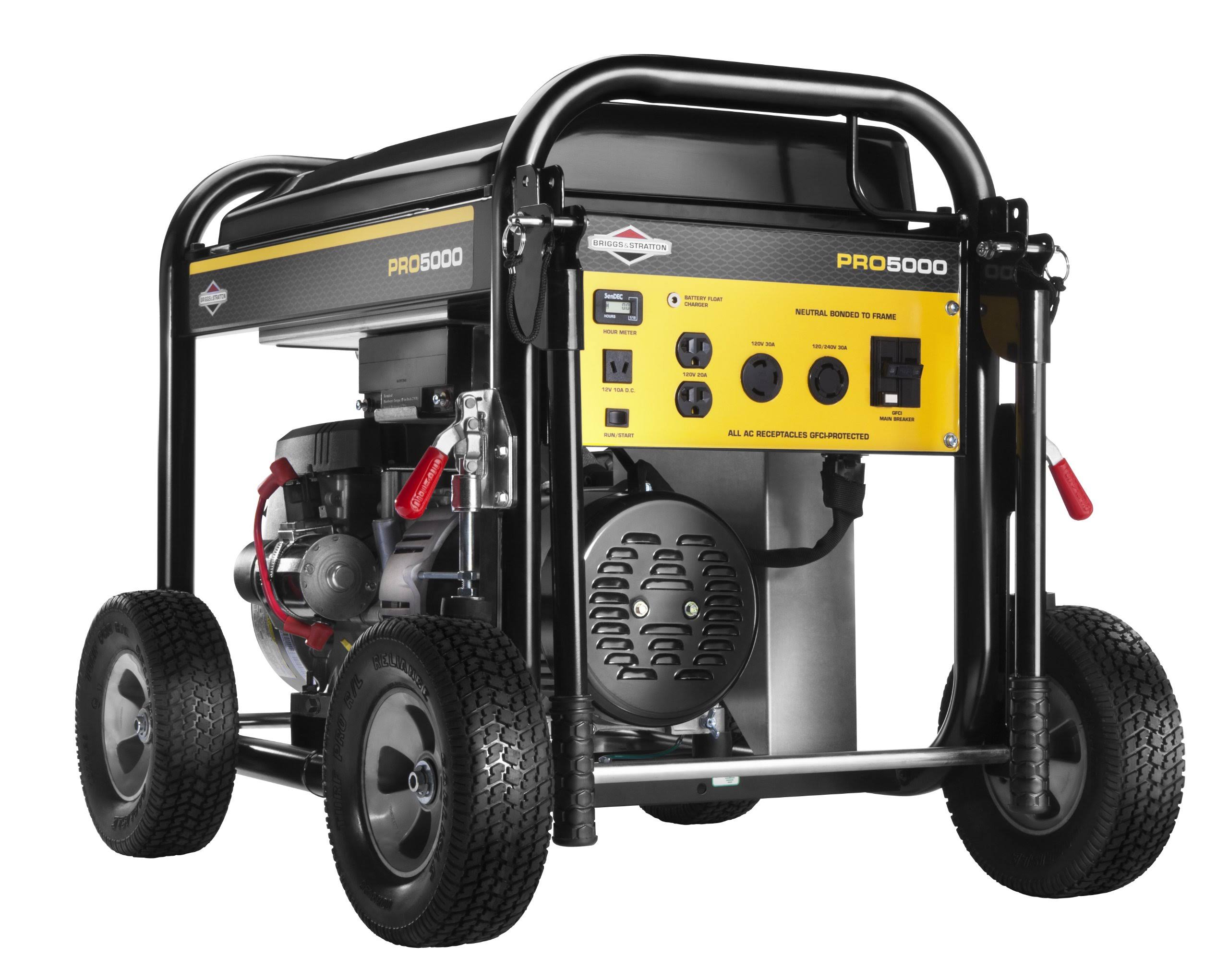 Briggs u0026 Stratton 30554 5000 Watt Pro Series Portable Generator