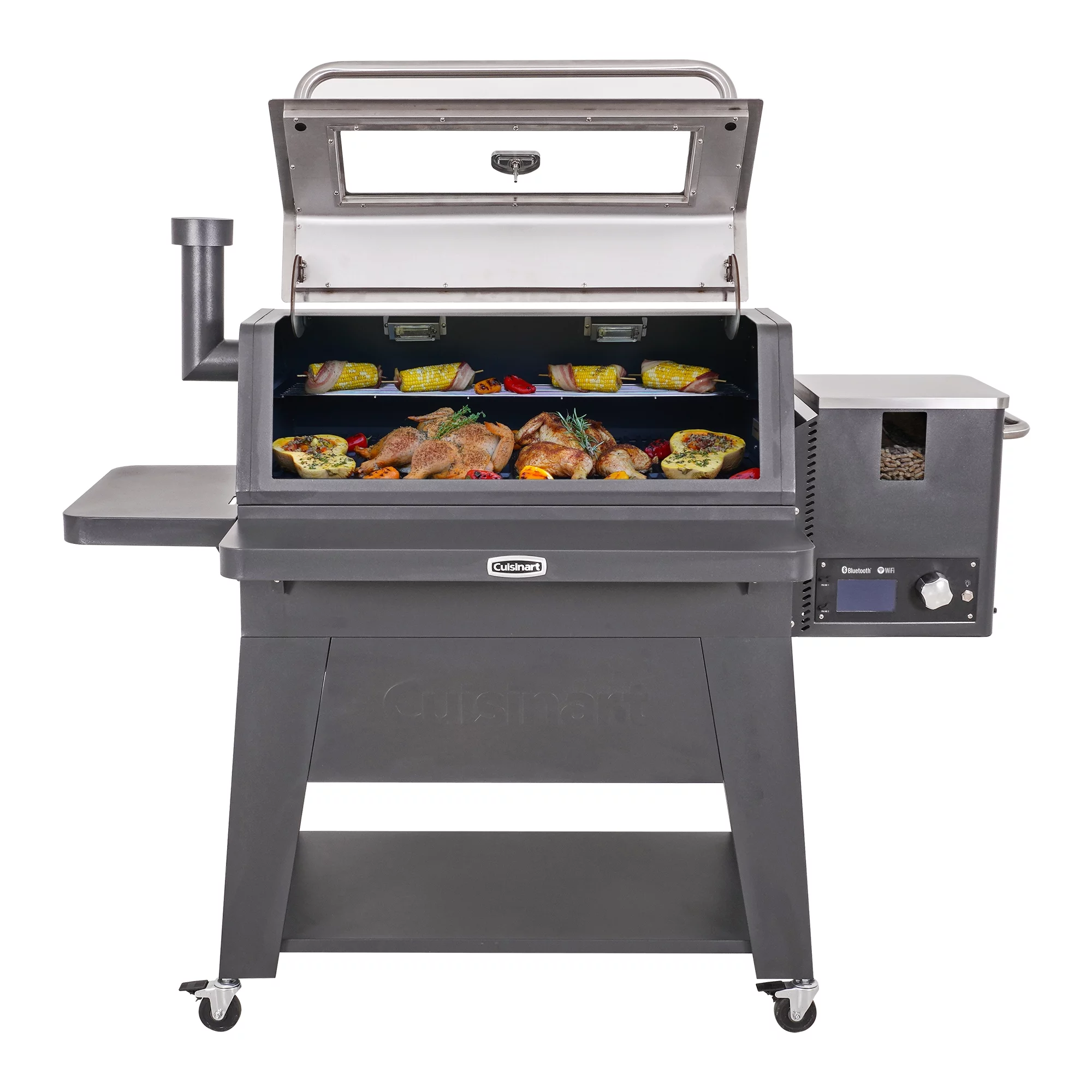 Cuisinart Oakmont Pellet Grill with Stainless Steel Lid