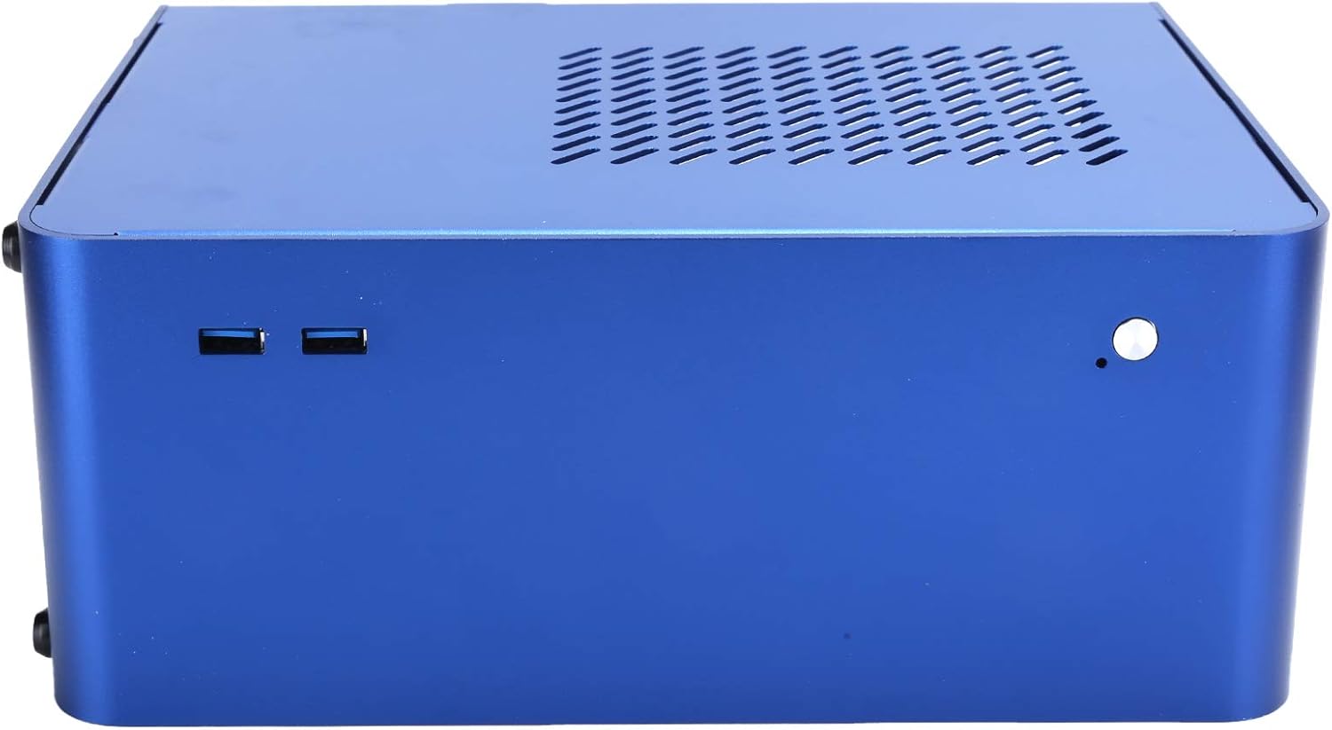 Sutinna ITX Computer Case, for ITX Motherboard Mini Computer Case for ITX HTPC Home Theater Motherboard Case Chassis Noise-Free Running Computer Chassis Pack of 2