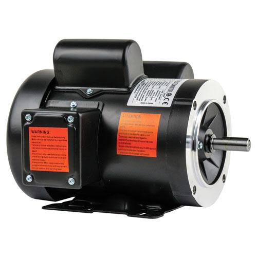 Worldwide Electric 1.5 HP Electric Motor Single Phase 56C Frame 3450 RPM TEFC 115 / 230V C Face NT1.5-36-56CB