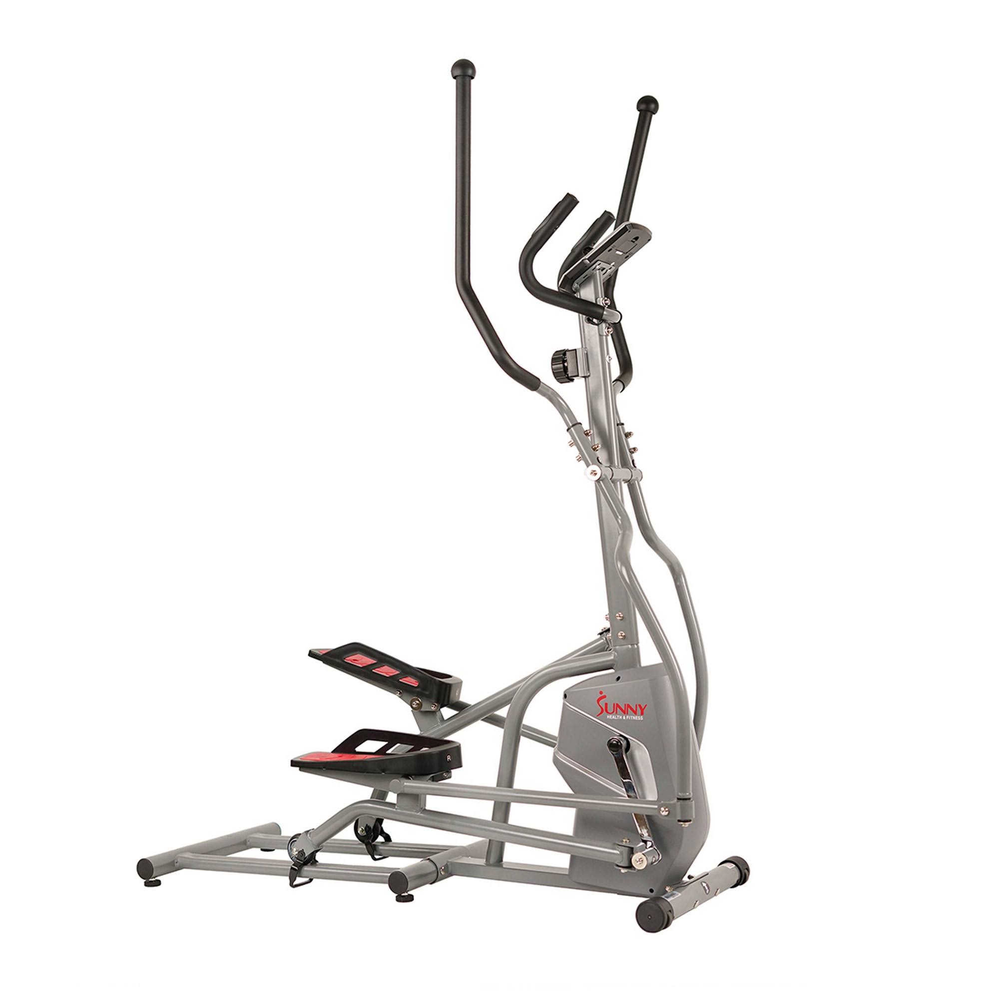 Sunny Health u0026 Fitness Magnetic Elliptical Trainer - Gray